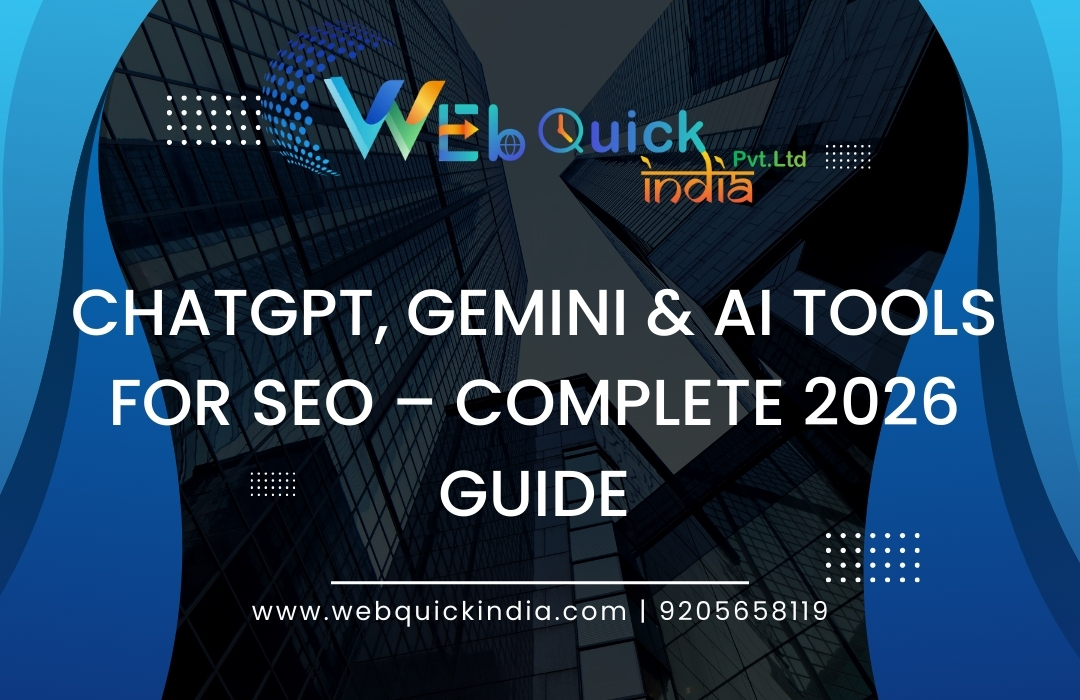 ChatGPT, Gemini & AI Tools for SEO – Complete Guide