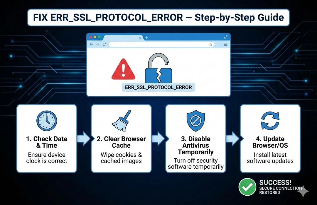 How to Fix ERR_SSL_PROTOCOL_ERROR