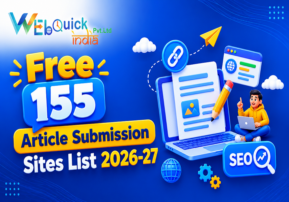 155 Article Submission Sites List 2026